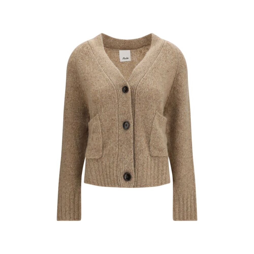 Allude Women Cashmere V-Neck Cardigan